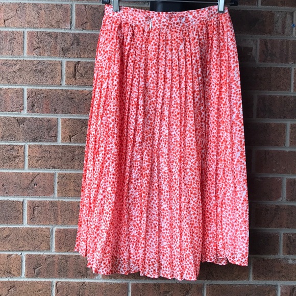 🆕 J.Crew Factory: Lightweight Pleated Midi Skirt - Picture 6 of 8